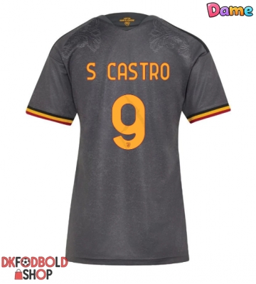 AS Roma Santiago Castro #9 Tredje trøje Dame 2026-27 Kort ærmer AS Roma Santiago Castro #9 Tredje trøje Dame 2026-27 Kort ærmer